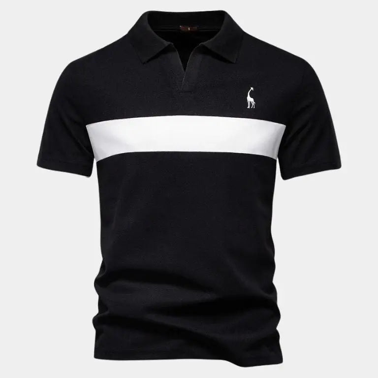 Niels™ | Savanna Juostuota Polo