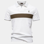 Niels™ | Savanna Juostuota Polo