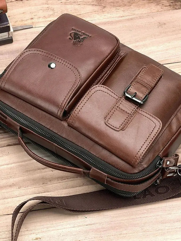 Oliver™ | Retro Kvadratinė Pečių Taška