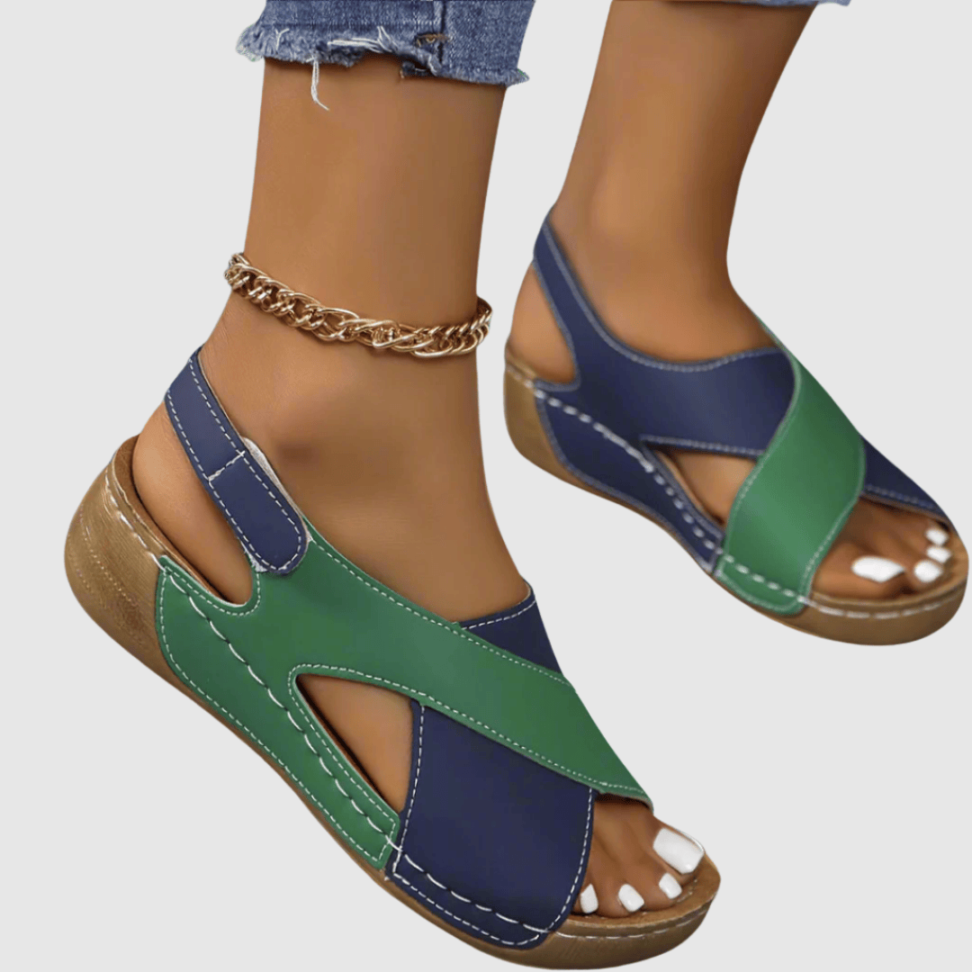 Hildegard | Dvispalvės odinės basutės