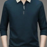 René™ | Elegantiška Ilgomis Rankovėmis Polo