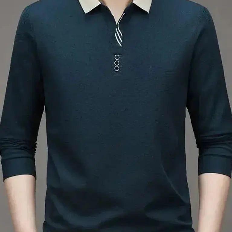 René™ | Elegantiška Ilgomis Rankovėmis Polo