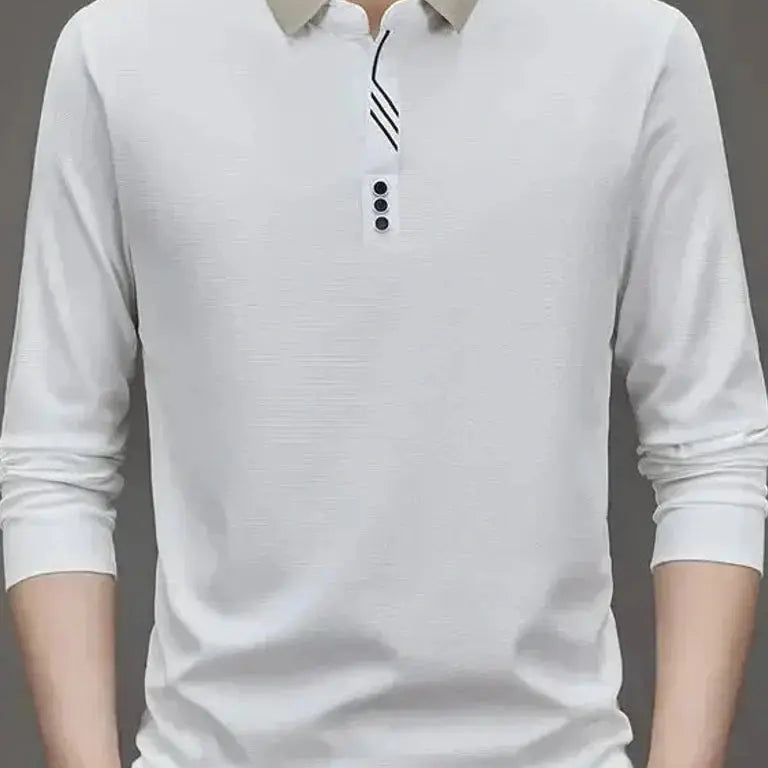 René™ | Elegantiška Ilgomis Rankovėmis Polo