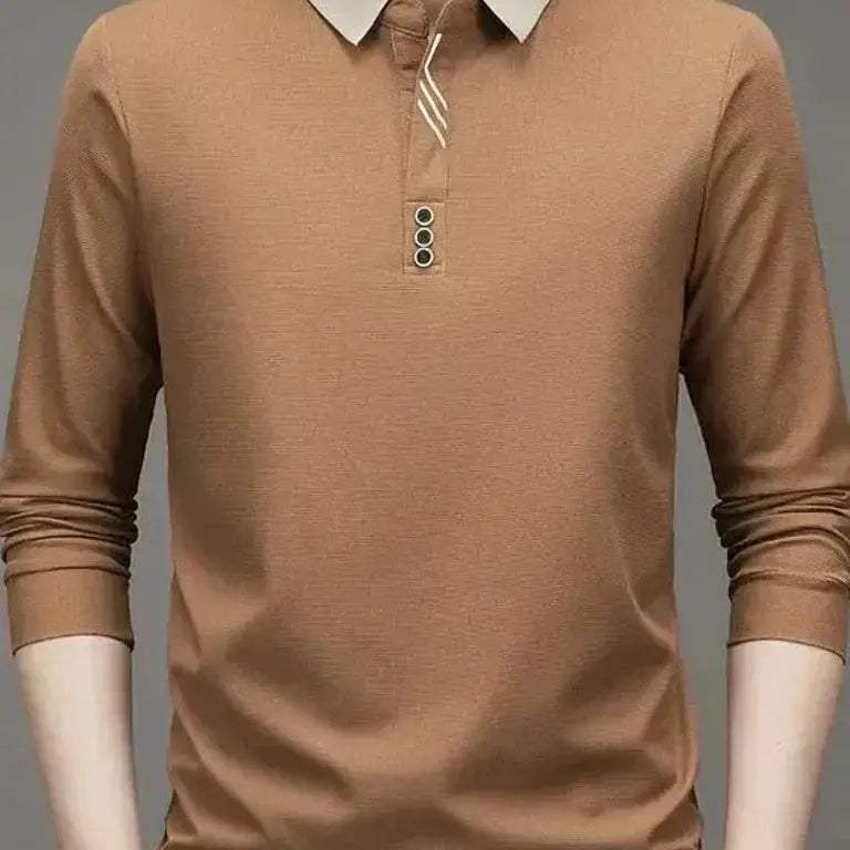René™ | Elegantiška Ilgomis Rankovėmis Polo