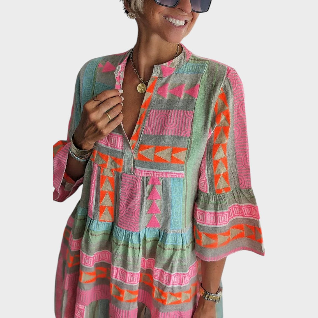 Bianca – Boho Suknelė, Šviesi ir Lengva