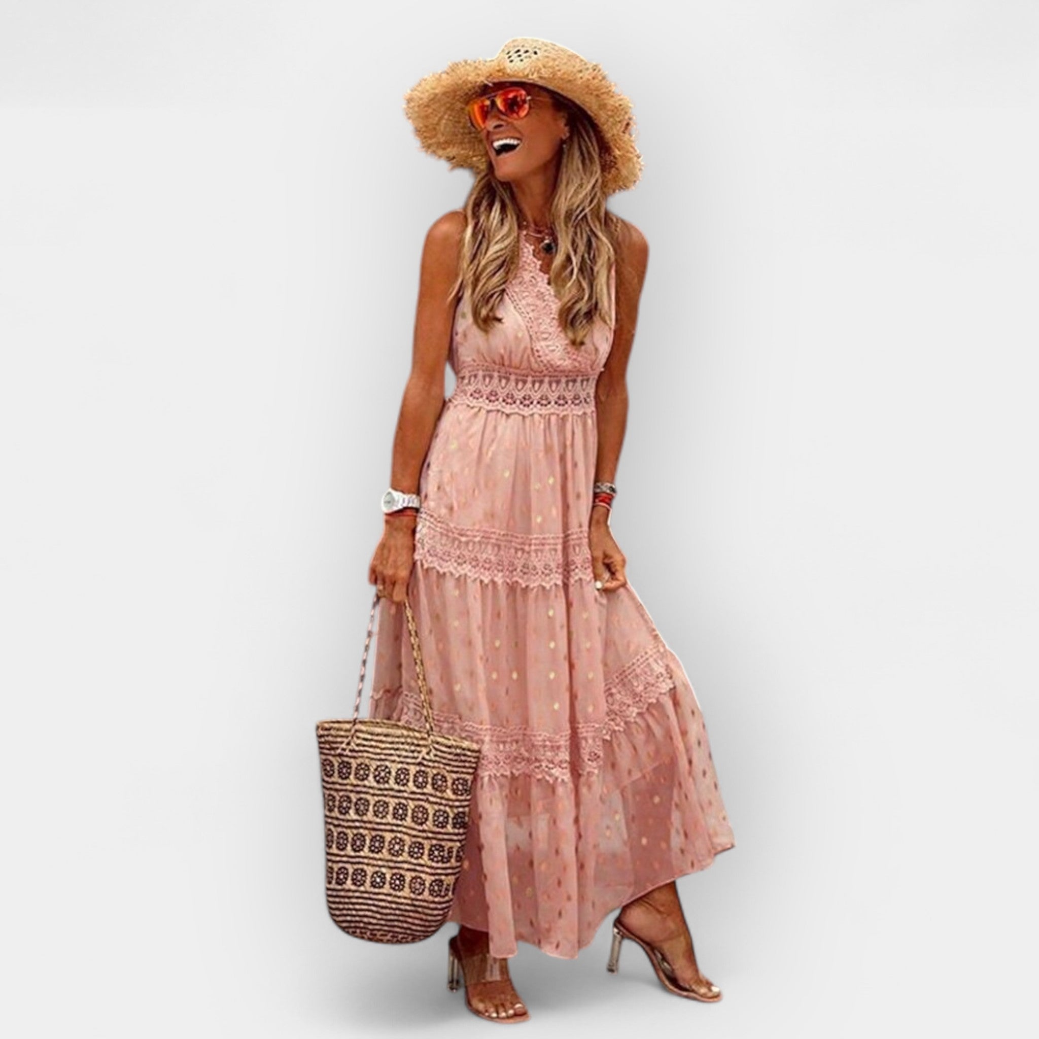 Vasaros Suknelė Boho Stiliumi