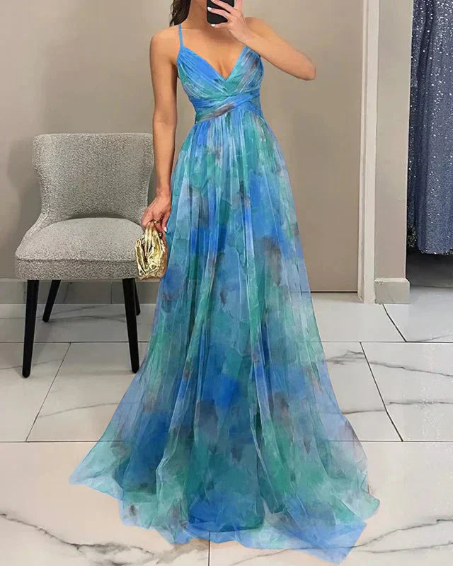 Madeline | Ilga Gėlių Suknelė, suteikianti Be pastangų Eleganciją