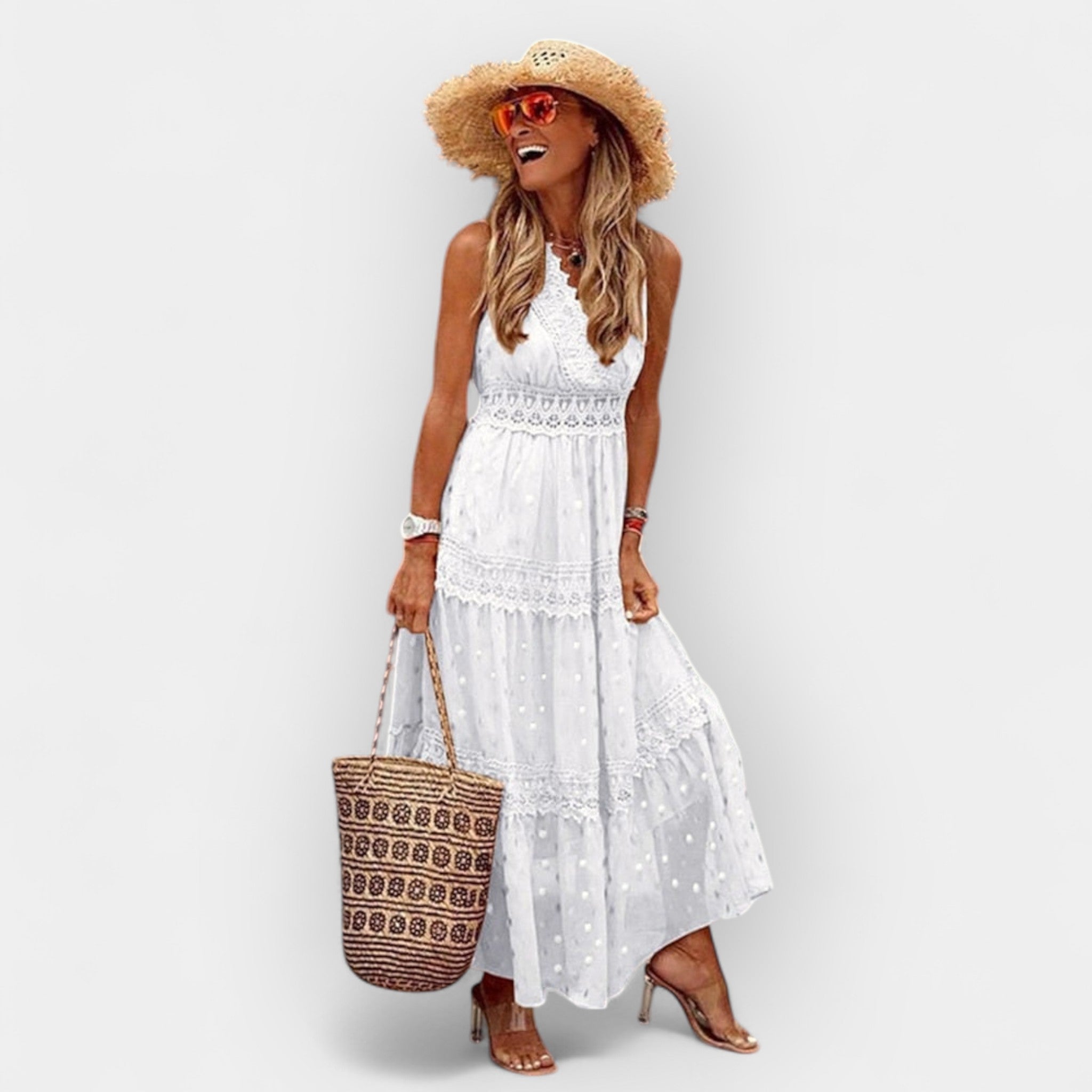 Vasaros Suknelė Boho Stiliumi