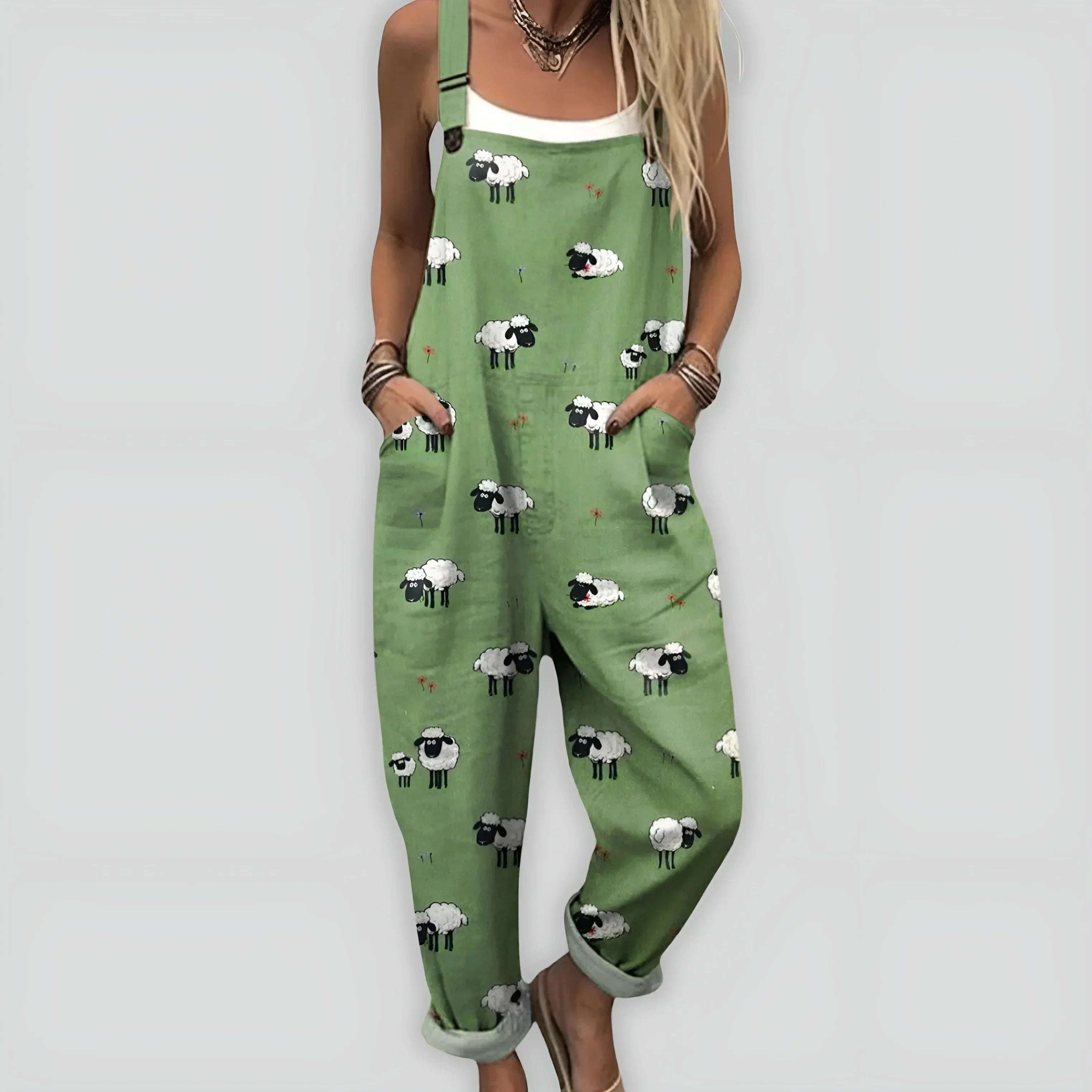 Patogi ir Stilinga Jumpsuit su Laisva Siluetu