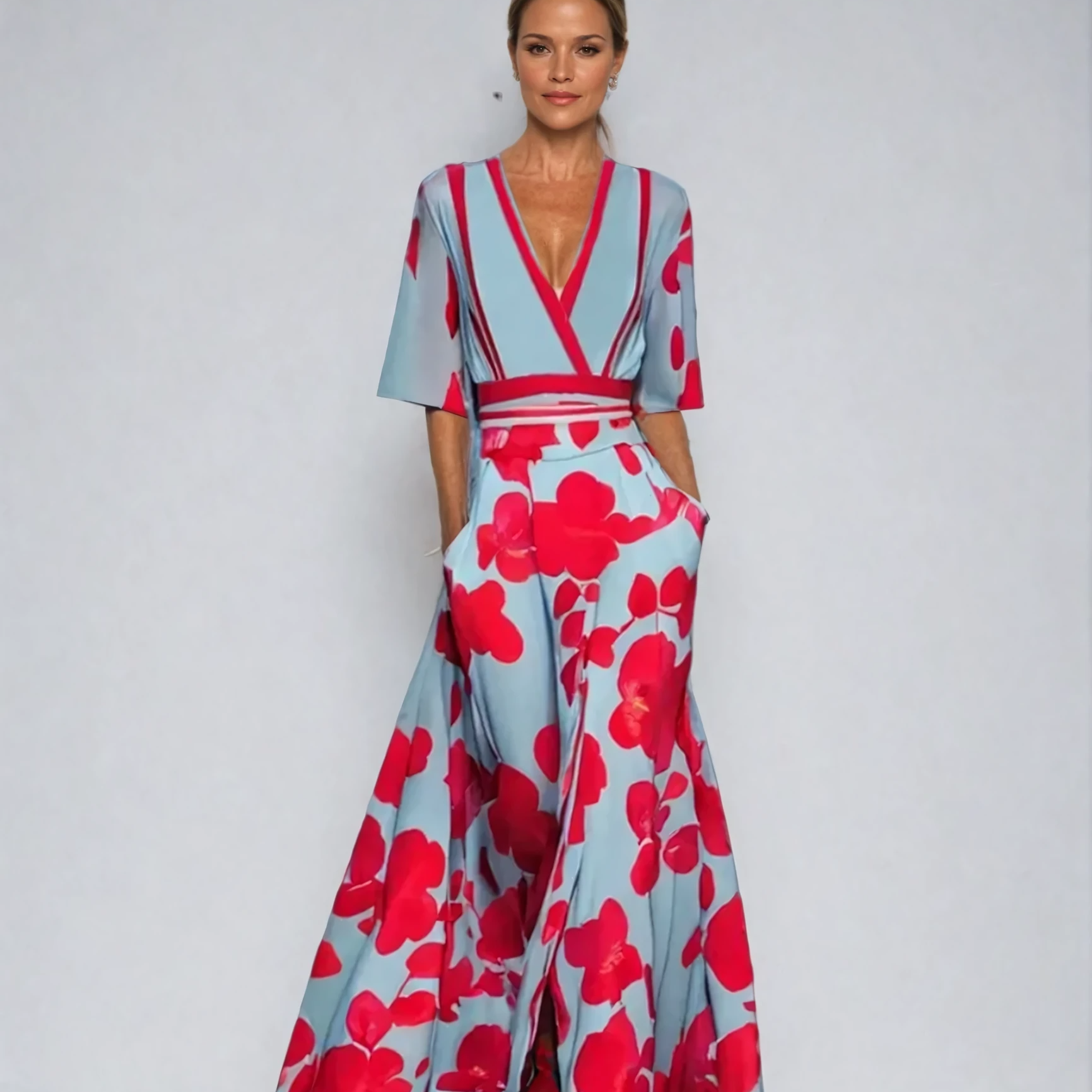 Chloe | Elegant Floral Dress