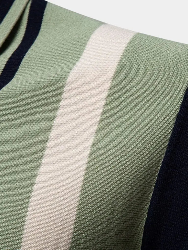 Thomas™ | Retro Dryžuotas Polo