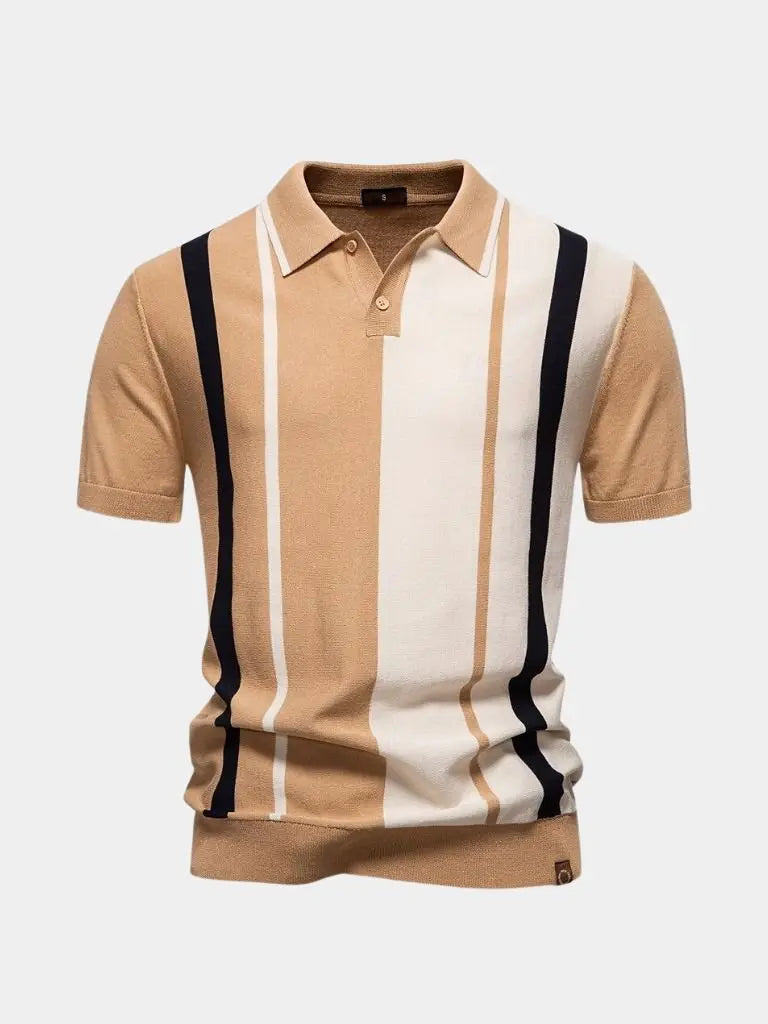 Thomas™ | Retro Dryžuotas Polo