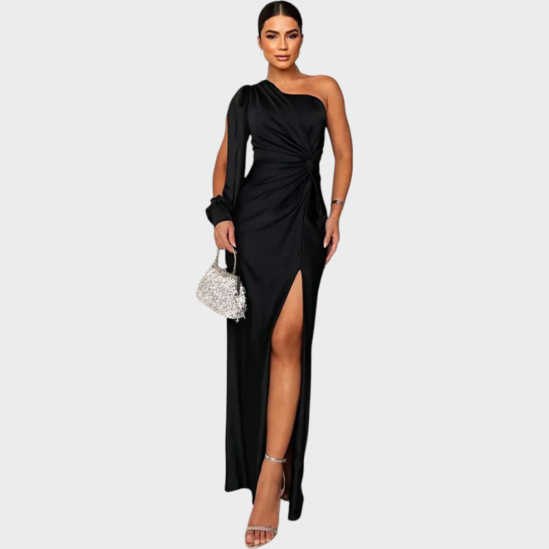Rasa™ – Elegantiška ilga suknelė vienam peti