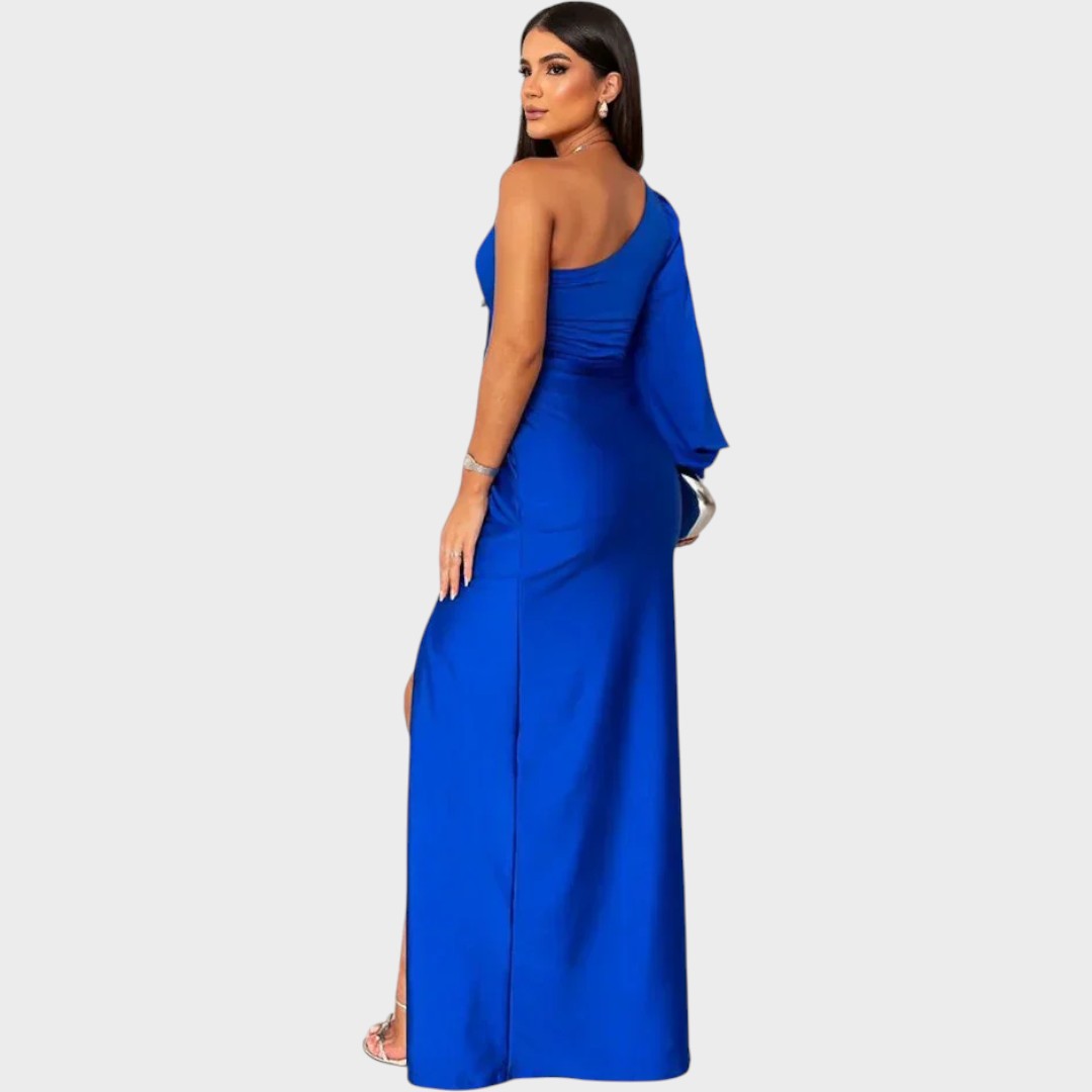 Rasa™ – Elegantiška ilga suknelė vienam peti
