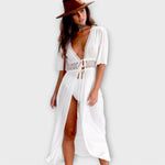 Luisa - Midi Boho Suknelė