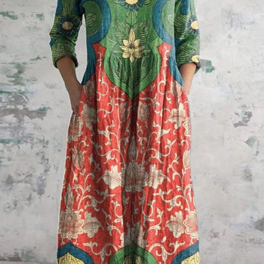 Vintessa™ – Romantiška Vintage Suknelė Kiekvienam Žingsniui