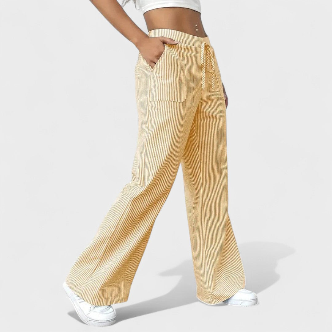 Maria™ - Plati patogi kelnės su elegantiškais akcentais