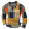 Retro Patchwork Henley