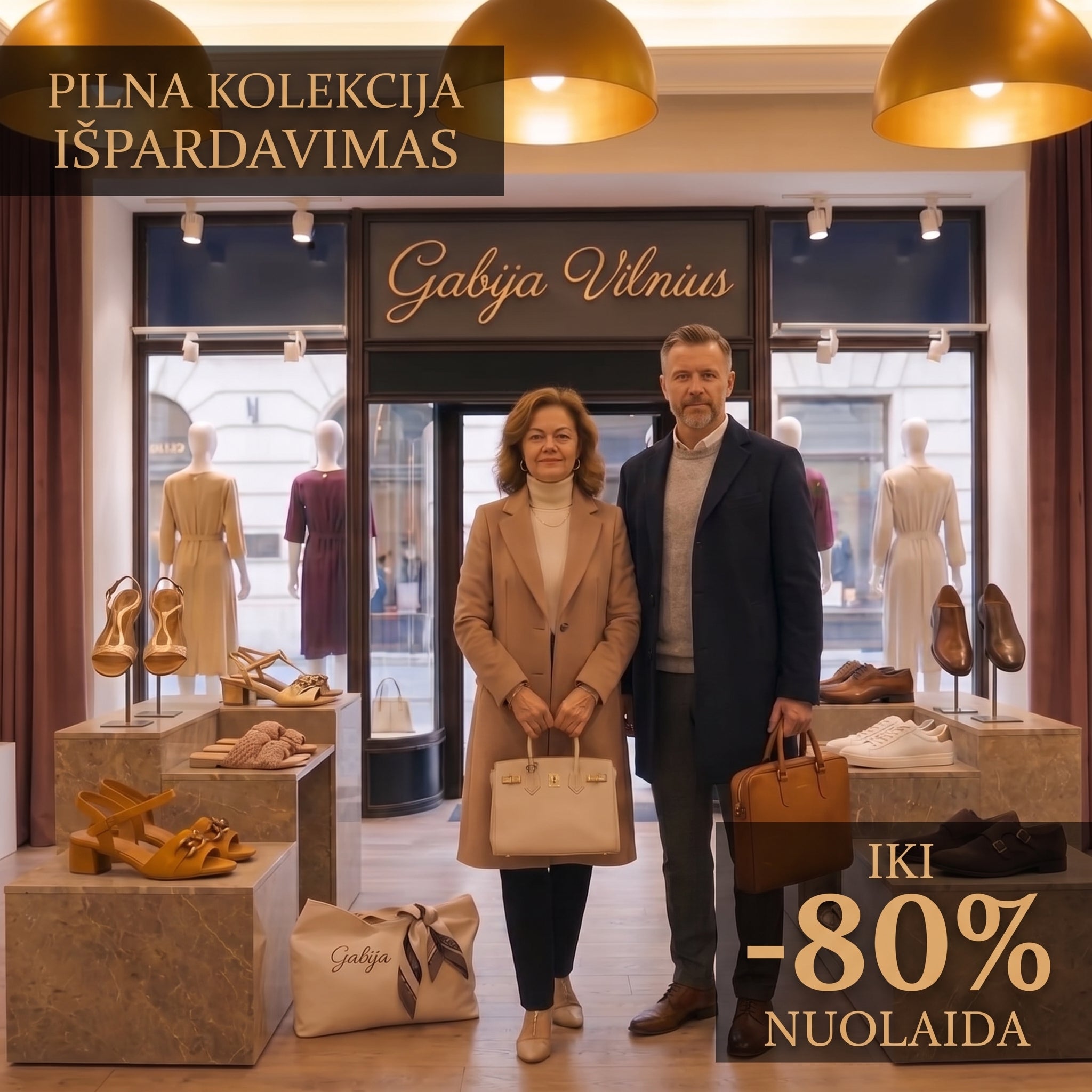 Gabija Vilnius – pilna kolekcija išpardavimas, iki -80% nuolaida