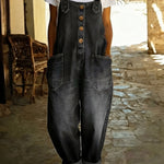Rocio™ - Mono vaquero casual con hebilla ajustable