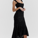 Nalina™ | Maxi Suknelė – Elegancija Kiekviename Detalyje