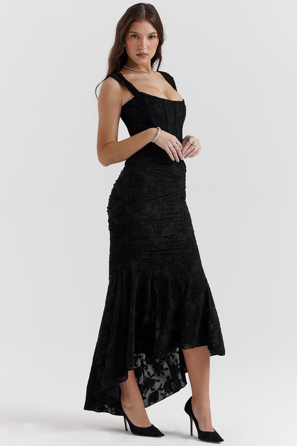 Nalina™ | Maxi Suknelė – Elegancija Kiekviename Detalyje