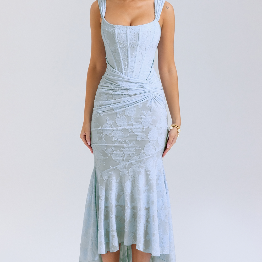 Nalina™ | Maxi Suknelė – Elegancija Kiekviename Detalyje