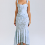 Nalina™ | Maxi Suknelė – Elegancija Kiekviename Detalyje