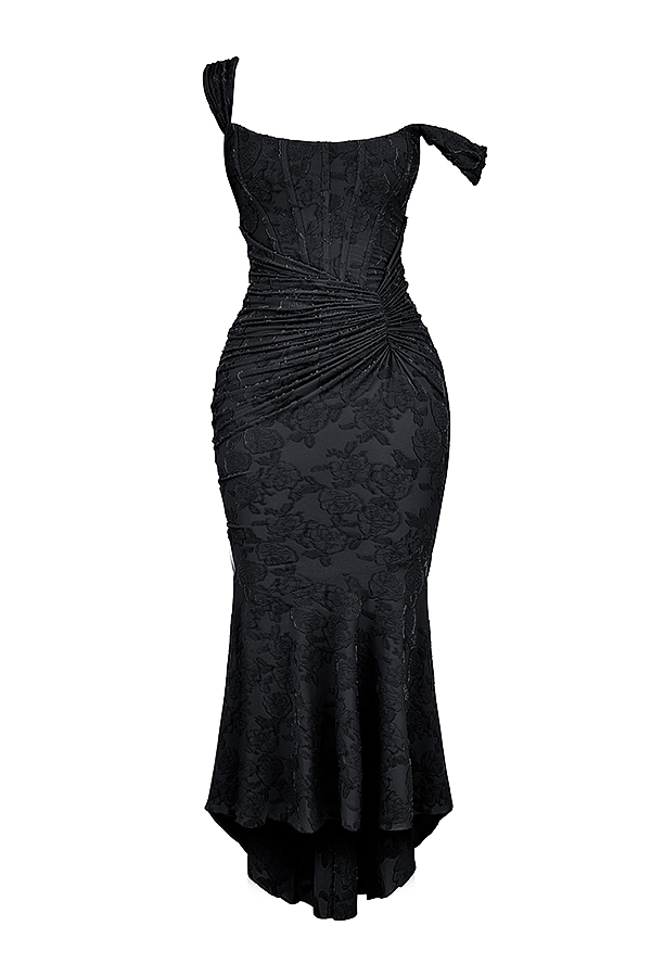 Nalina™ | Maxi Suknelė – Elegancija Kiekviename Detalyje