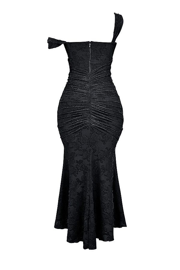 Nalina™ | Maxi Suknelė – Elegancija Kiekviename Detalyje