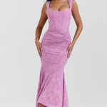 Nalina™ | Maxi Suknelė – Elegancija Kiekviename Detalyje