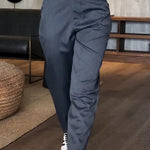 Kotryna™  - Elegantiškos, Figūrą lostančios kelnės su juostele
