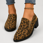 Leokadija™ | Leopardo rašto mokasinai