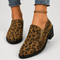 Leokadija™ | Leopardo rašto mokasinai