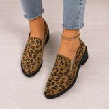 Leokadija™ | Leopardo rašto mokasinai