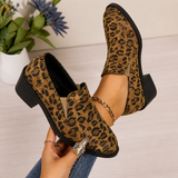 Leokadija™ | Leopardo rašto mokasinai