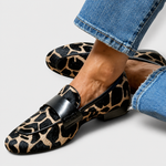 Marijona™ | Leopardo rašto mokasinai