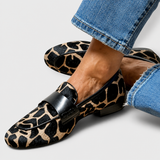Marijona™ | Leopardo rašto mokasinai