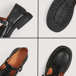 Rasuolė™ | Retro batai su T formos dirželiu