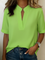 Rūta™ – Elegantiška palaidinė su V formos iškirpte