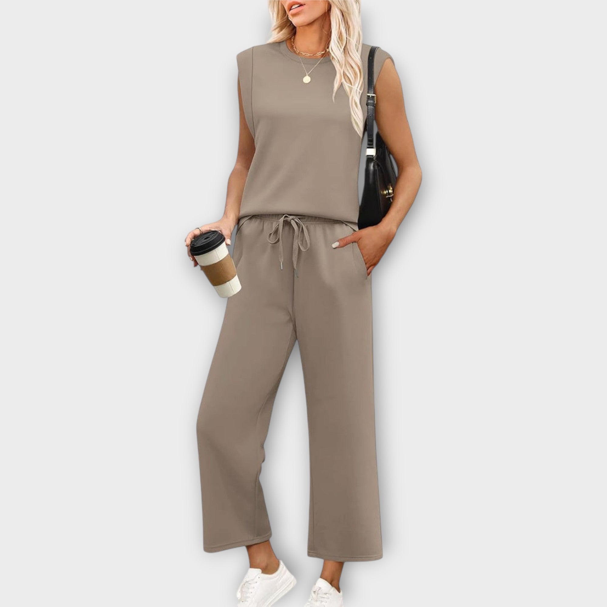 Sintija™ - Moteriškas Komplektas – Minkštas, Elegantiškas ir Stilingas