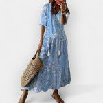 Maksifas Boho stiliumi